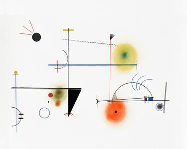 Original Abstract Drawings by Victor Campos Pamias