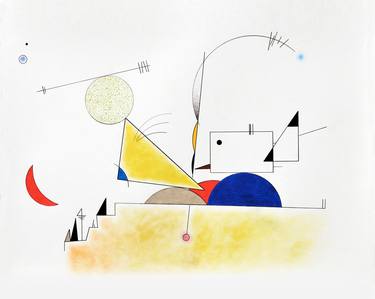 Original Abstract Drawings by Victor Campos Pamias