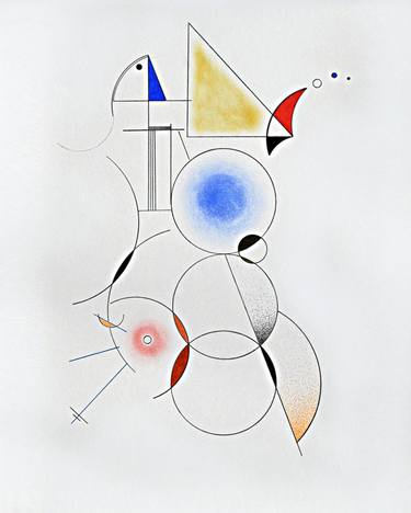 Original Abstract Drawings by Victor Campos Pamias