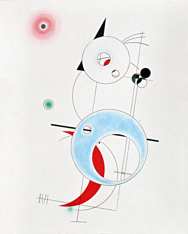 Original Abstract Drawings by Victor Campos Pamias