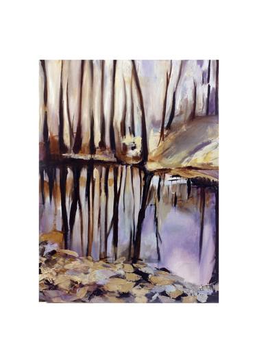 Print of Abstract Expressionism Nature Paintings by Yoanna Futerra