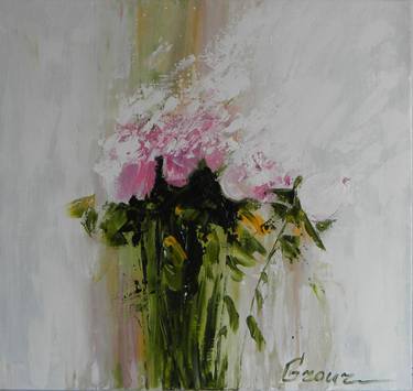 Original Expressionism Floral Paintings by Ksenya Graur