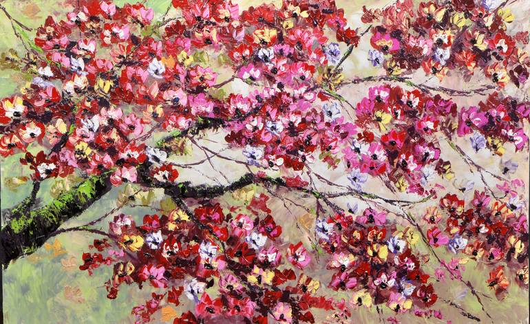 The tree of life Painting by Leonardo Lewin | Saatchi Art