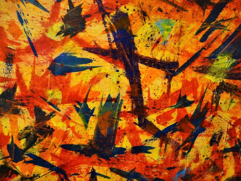 Original Modernism Abstract Painting by Dimitrios Rimpas