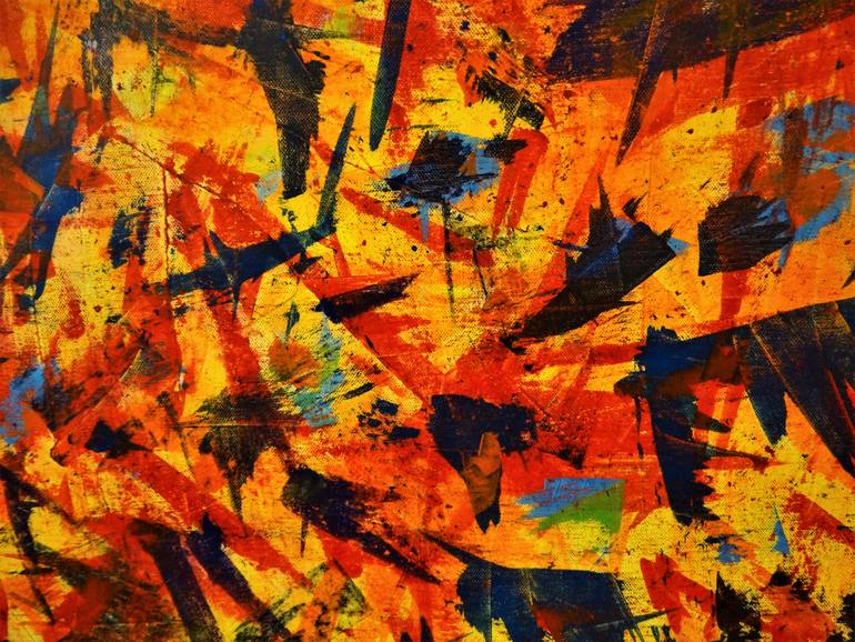 Original Modernism Abstract Painting by Dimitrios Rimpas