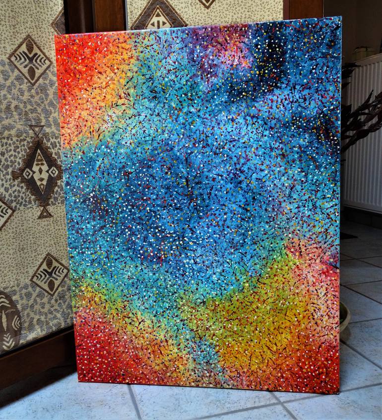 Original Modernism Abstract Painting by Dimitrios Rimpas