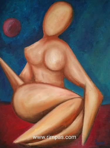 Print of Pop Art Nude Paintings by DIMITRIOS RIMPAS