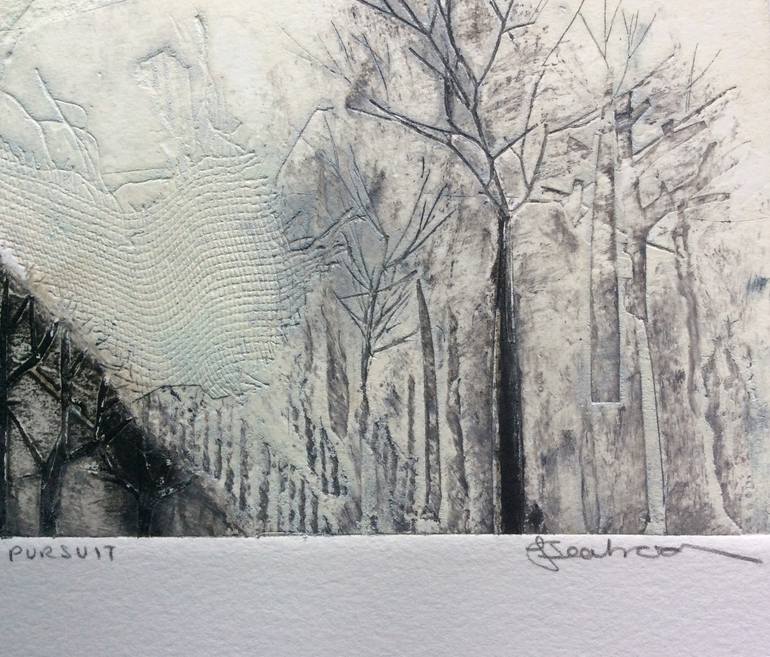 Original Impressionism Landscape Printmaking by Jay Seabrook