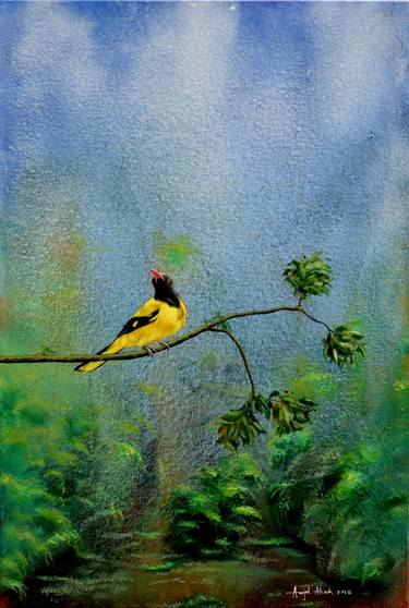 Print of Nature Paintings by Amjad Akash