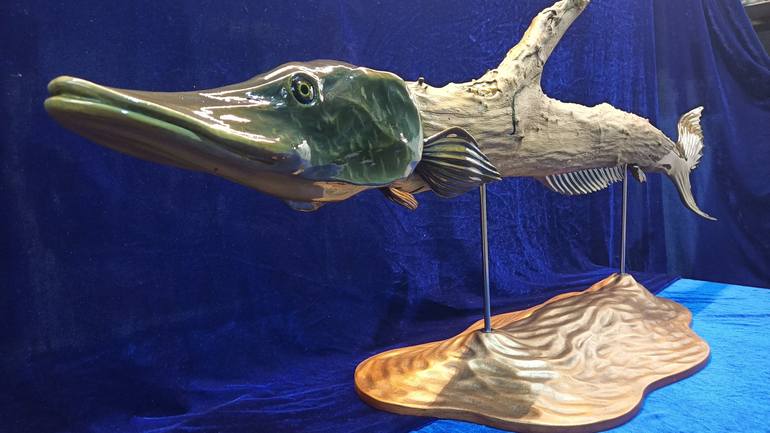 Print of Surrealism Fish Sculpture by Konstantin Sitnik