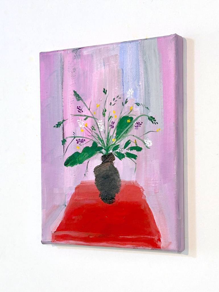 Original Floral Painting by Harriet Bellows