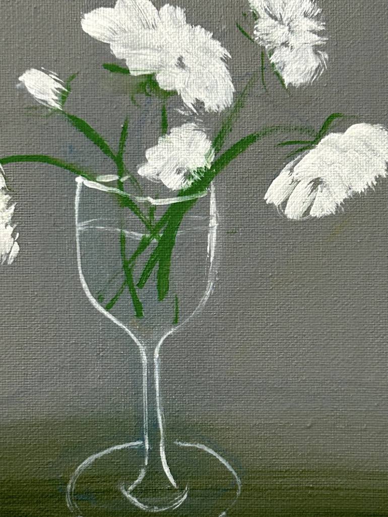 Original Floral Painting by Harriet Bellows