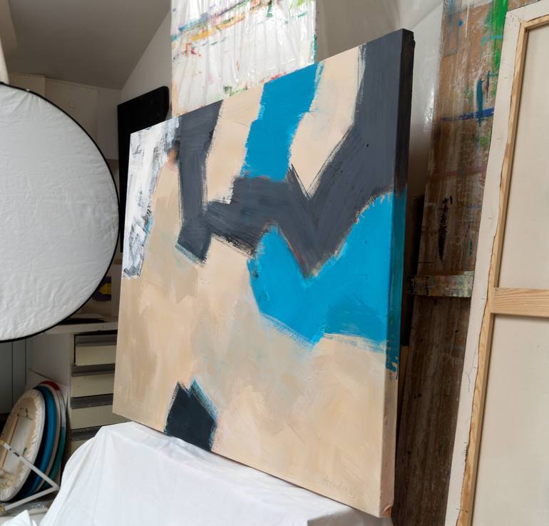 Original Abstract Expressionism Abstract Painting by Annabel Andrews