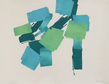 Print of Abstract Paintings by Annabel Andrews