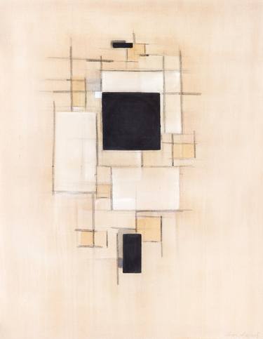 Print of Minimalism Geometric Paintings by Annabel Andrews