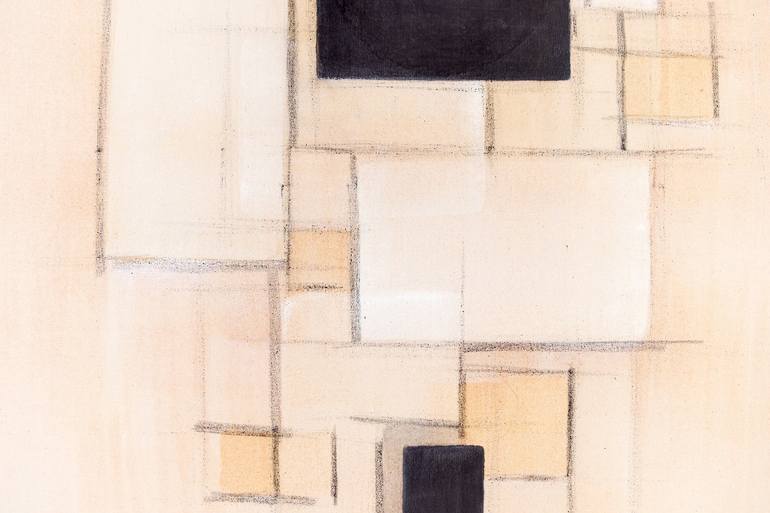 Original Minimalism Geometric Painting by Annabel Andrews