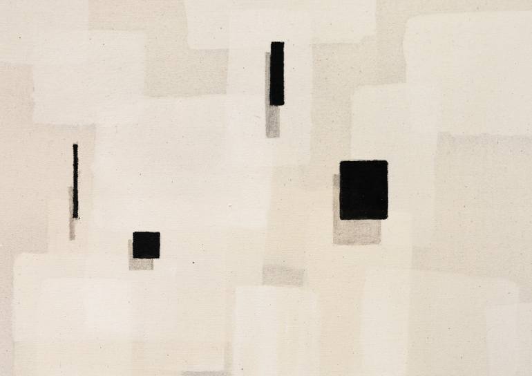 Original Abstract Geometric Painting by Annabel Andrews