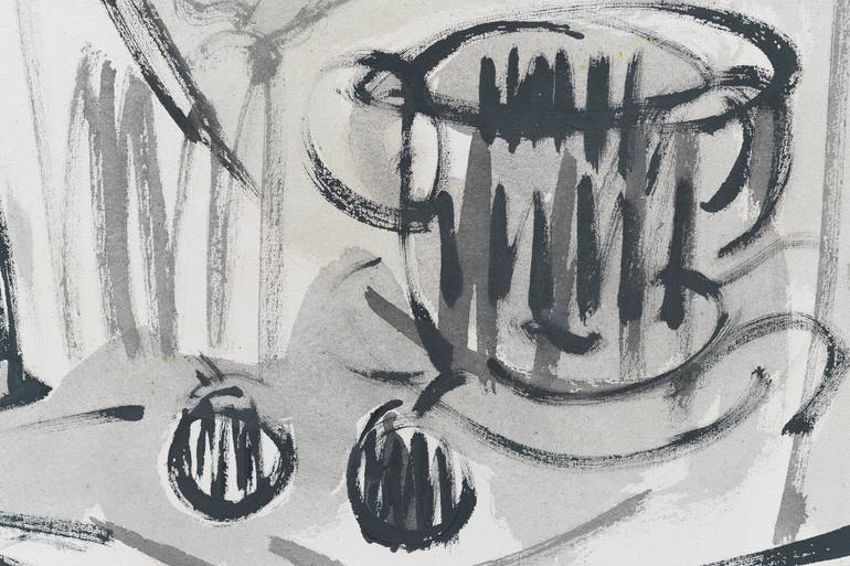 Original Abstract Food & Drink Painting by Annabel Andrews