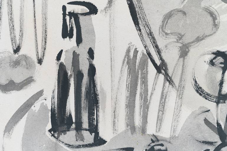 Original Abstract Food & Drink Painting by Annabel Andrews