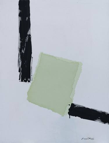 Original Minimalism Abstract Paintings by Annabel Andrews