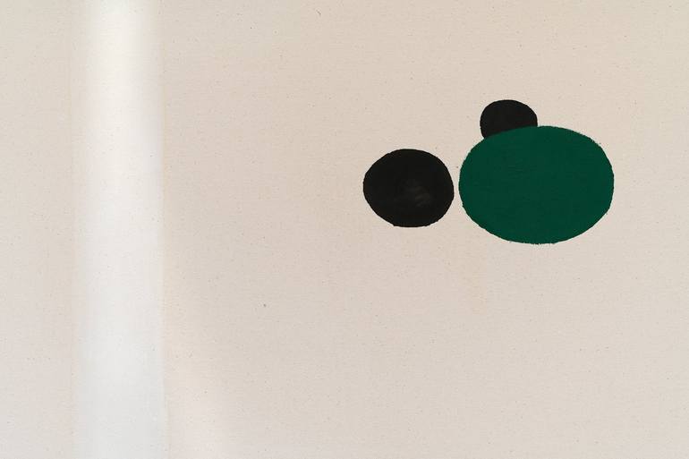 Original Abstract Geometric Painting by Annabel Andrews