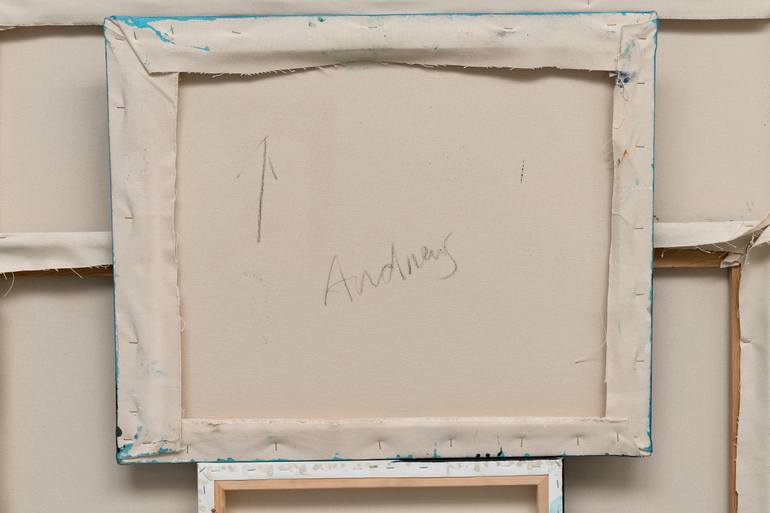 Original Minimalism Geometric Painting by Annabel Andrews