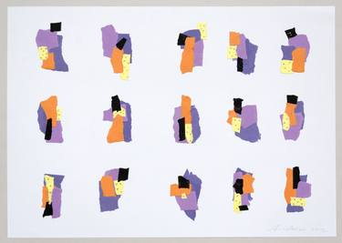 Print of Patterns Collage by Annabel Andrews