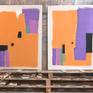 This work belongs to my series "Gravity".
Inspired by landscapes of Mallorca.
Diptych: Two panel. With: 89+89 cm, Height: 116 cm. Two independent panels. They are not united. They can hang together leaving a reasonable distance to choose between them.
It is acrylic on canvas cotton duck prepared with casein glue. Acrylic is also diluted in casein glue and applied in thin layers that allow transparencies.
The painting is signed by both sides and also with certificate of authenticity signed by the author.