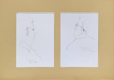 Original Portrait Drawings by Annabel Andrews