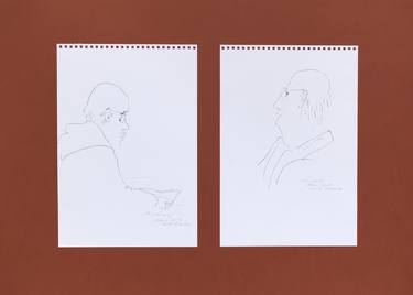 Print of Portrait Drawings by Annabel Andrews