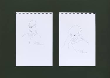 Original Portrait Drawings by Annabel Andrews