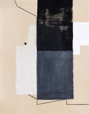 Print of Minimalism Geometric Paintings by Annabel Andrews