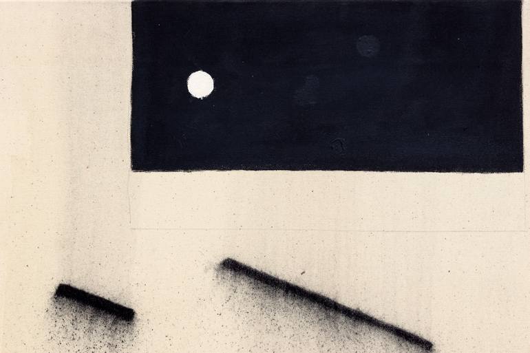 Original Minimalism Geometric Painting by Annabel Andrews