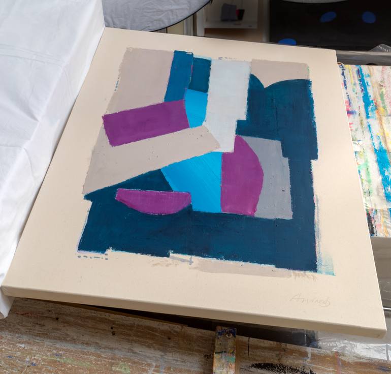 Original Abstract Landscape Painting by Annabel Andrews