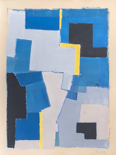 Print of Abstract Expressionism Geometric Paintings by Annabel Andrews