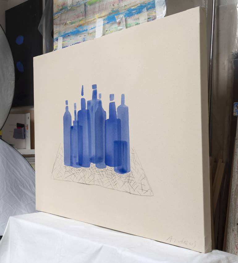 Original Abstract Food & Drink Painting by Annabel Andrews