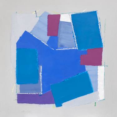 Print of Abstract Expressionism Geometric Paintings by Annabel Andrews