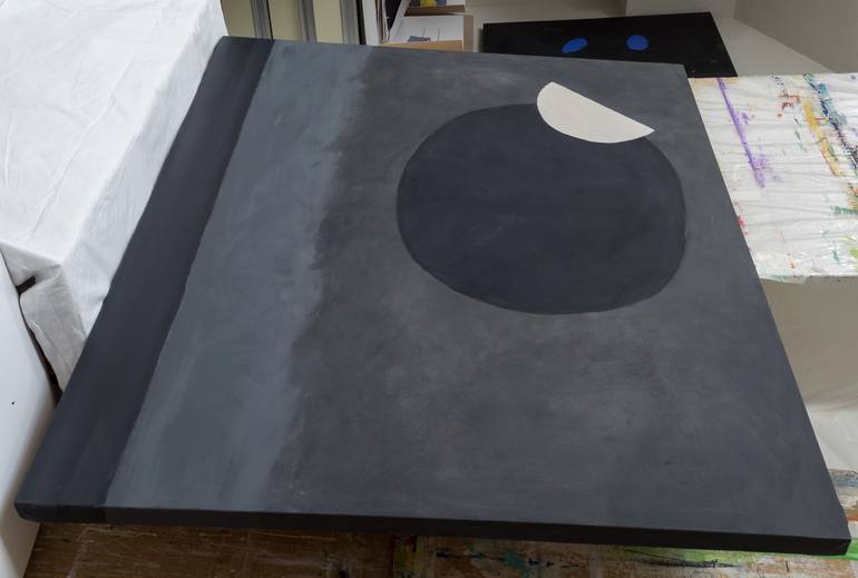 Original Abstract Geometric Painting by Annabel Andrews