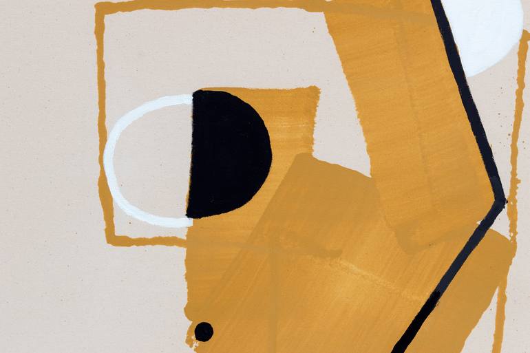 Original Abstract Geometric Painting by Annabel Andrews