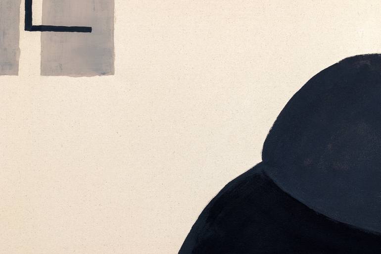 Original Minimalism Geometric Painting by Annabel Andrews