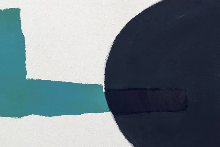 Original Abstract Geometric Painting by Annabel Andrews