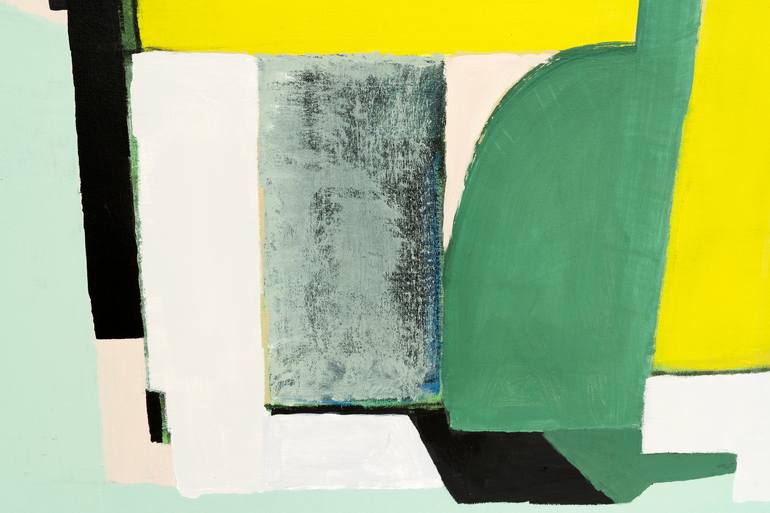 Original Abstract Cities Painting by Annabel Andrews