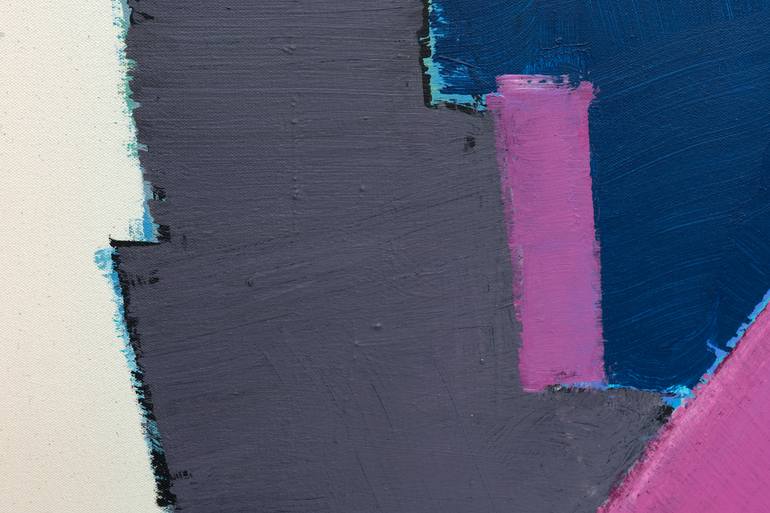 Original Abstract Cities Painting by Annabel Andrews