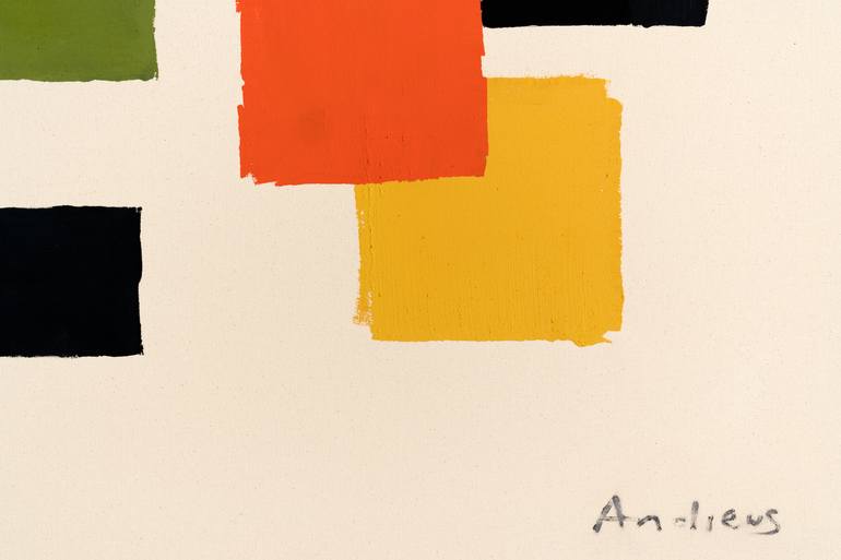 Original Abstract Expressionism Abstract Painting by Annabel Andrews