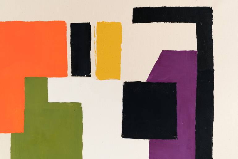 Original Abstract Expressionism Abstract Painting by Annabel Andrews