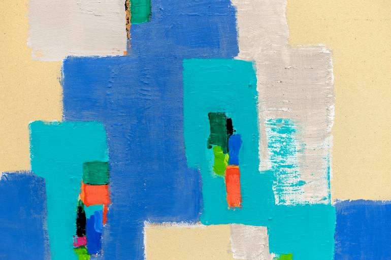 Original Abstract Expressionism Abstract Painting by Annabel Andrews