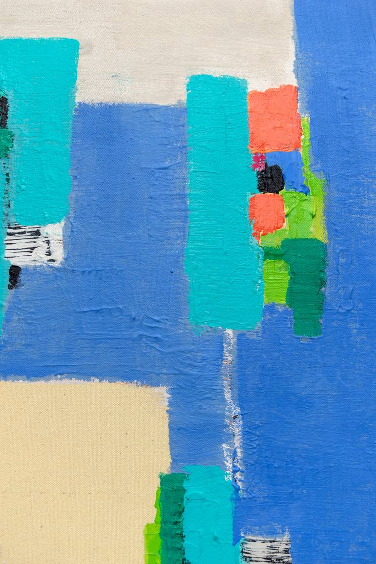 Original Abstract Expressionism Abstract Painting by Annabel Andrews