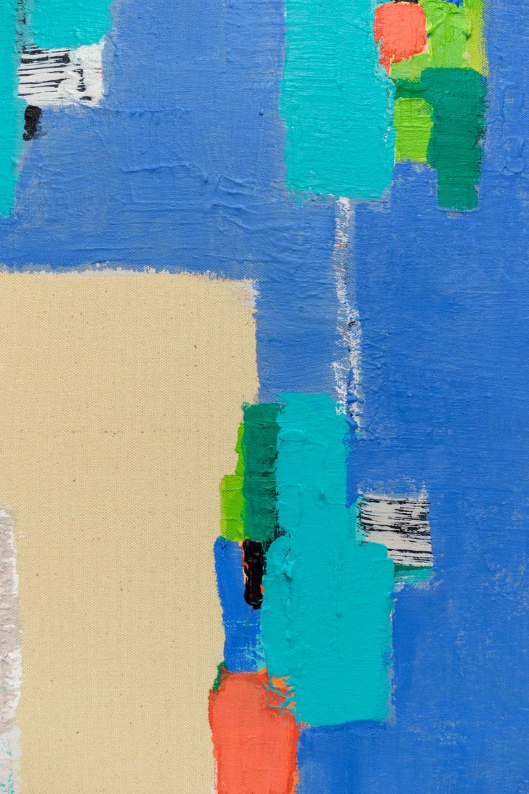 Original Abstract Expressionism Abstract Painting by Annabel Andrews