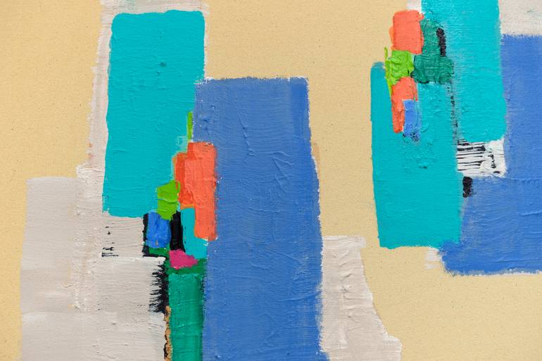 Original Abstract Expressionism Abstract Painting by Annabel Andrews