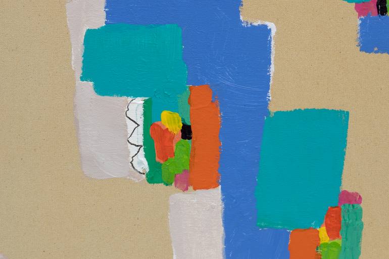 Original Abstract Expressionism Abstract Painting by Annabel Andrews